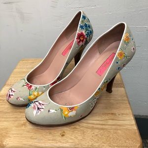 Betsey Johnson Abeni Floral Heels